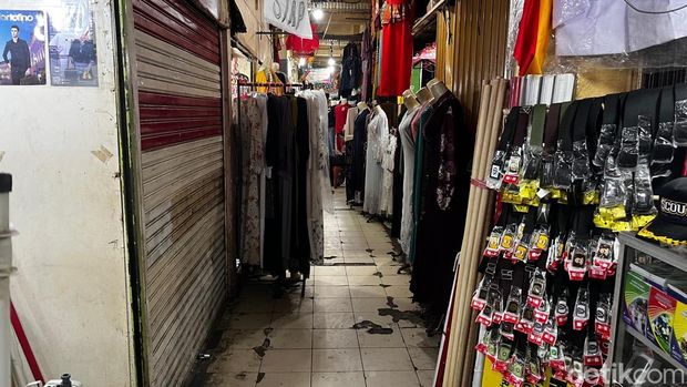 Begini lorong Pasar Kebayoran Lama lokasi bocah M (7) didapatkan sarat  luka.