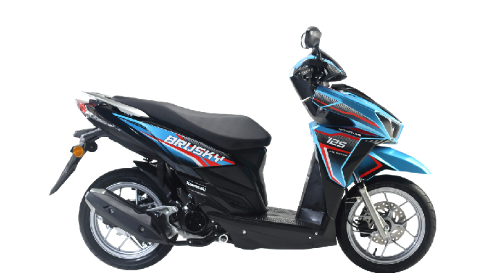 Wujud Motor Matik Kawasaki Seharga Rp 22 Juta, Kok Mirip Honda Vario?