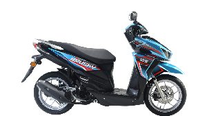 Wujud Motor Matik Kawasaki Seharga Rp 22 Juta, Kok Mirip Honda Vario?