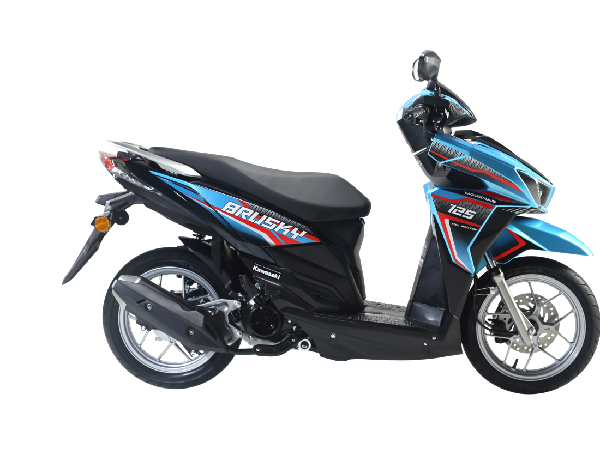 Wujud Motor Matik Kawasaki Seharga Rp 22 Juta, Kok Mirip Honda Vario?