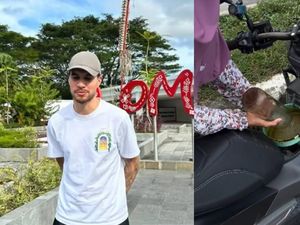 Kevin Diks Jadi Warlok di Lombok: Naik Motor Matik, Isi Bensin Eceran Kevin Diks Jadi Warlok di Lombok: Naik Motor Matik, Isi Bensin Eceran