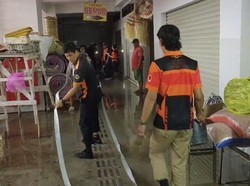 Pasar Umum Negara Terendam Banjir Lagi, 100 Kios Terdampak