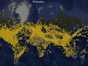 Langit Kosong! Flightradar24 Tunjukkan Dampak Serangan Israel ke Iran Langit Kosong! Flightradar24 Tunjukkan Dampak Serangan Israel ke Iran
