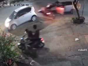 Video: Tabrakan Beruntun di Pekanbaru, Diduga Karena Aksi Pelecehan dalam Mobil