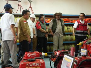 Tinjau Kesiapsiagaan Karhutla, Wamenhut-Gubernur Jambi Kunjungi PT WKS