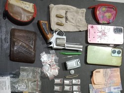 IRT di Banyuasin Ditangkap Saat Transaksi Sabu, Ditemukan Senpi Rakitan