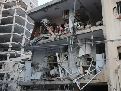 Kerusakan di Kota Bat Yam Israel Usai Digempur Iran