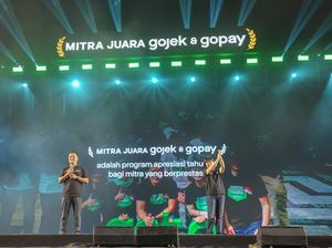 Bos GoTo ke Puluhan Ribu Mitra Juara Gojek-GoPay: Tujuan Kita Sama! Bos GoTo ke Puluhan Ribu Mitra Juara Gojek-GoPay: Tujuan Kita Sama!