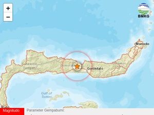 Gempa Bumi Terkini M 2,7 Guncang Gorontalo Utara Gempa Bumi Terkini M 2,7 Guncang Gorontalo Utara