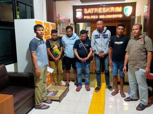 Polisi Terima Limpahan Komplotan Maling Kabel di Mojokerto Polisi Terima Limpahan Komplotan Maling Kabel di Mojokerto