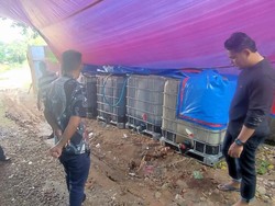 1 Pelaku Penimbun Solar Subsidi 2 Ton di Rumah Warga Maros Ditangkap