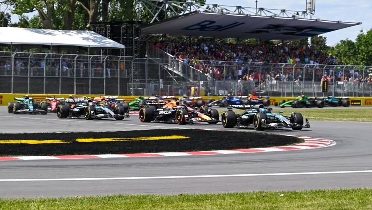 George Russell Sabet Juara F1 GP Kanada