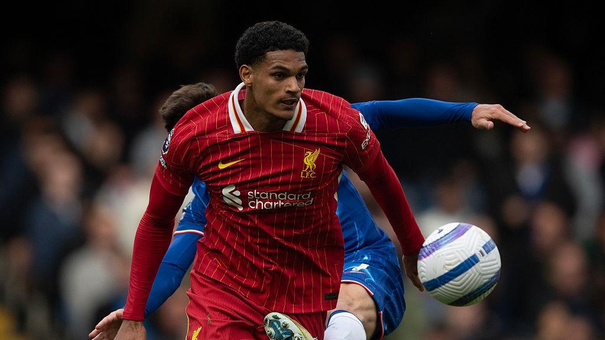 Bek Liverpool Jarell Quansah sudah siap jadi starter, indikasi cabut? (Visionhaus/Getty Images/Visionhaus)