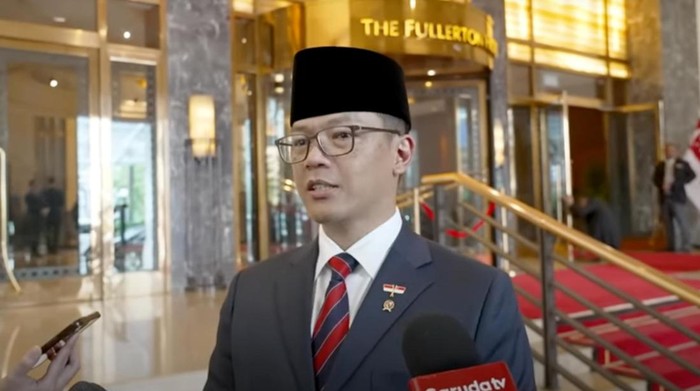 Menlu RI Sugiono. (YouTube Setpres) Menlu RI Sugiono. (YouTube Setpres)