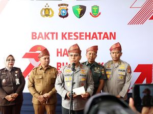 Gubernur Apresiasi Bakti Kesehatan Polda Riau: Polisi Bantu Rakyat