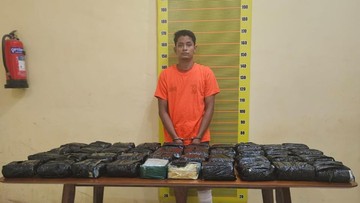 Polda Sumut Tangkap Kurir 40 Kg Sabu Jaringan Antar Provinsi