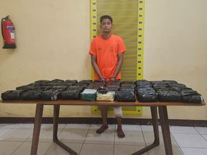 Polda Sumut Tangkap Kurir 40 Kg Sabu Jaringan Antarprovinsi