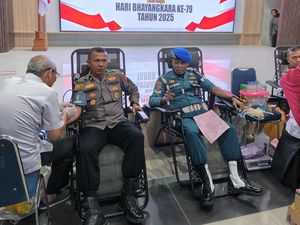 Donor Darah di Polres Dumai Ramai Diikuti Warga, Wujud Kesadaran Berbagi