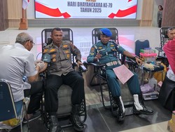 Donor Darah di Polres Dumai Ramai Diikuti Warga, Wujud Kesadaran Berbagi