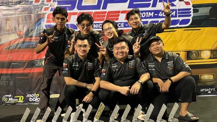 Putaran ketiga Super Street Night Race 2025.