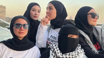 Situasi Sulit Zaskia Adya Mecca dan Tim 'Terkunci' Menuju Global March to Gaza
