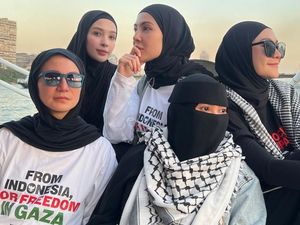 Zaskia Adya Mecca Cs Terkunci Menuju Gaza, Putuskan Kembali ke Indonesia Zaskia Adya Mecca Cs Terkunci Menuju Gaza, Putuskan Kembali ke Indonesia