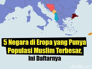 5 Negara Eropa dengan Populasi Muslim Terbesar 5 Negara Eropa dengan Populasi Muslim Terbesar