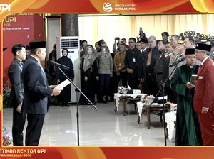 Sumpah Jabatan Rektor UPI Diselipi Bahasa Inggris, Ini Teks Lengkapnya Sumpah Jabatan Rektor UPI Diselipi Bahasa Inggris, Ini Teks Lengkapnya