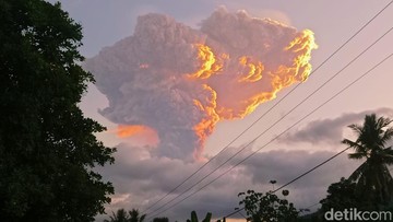 Gunung Lewotobi Laki-laki di Mana? Ini Serba-serbinya