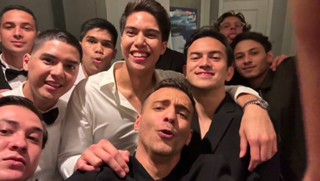 Berita Viral Selebriti dari InsertLive : Ketemu di Pernikahan Al Ghazali, El Rumi Rangkul Akrab Rizky Nazar