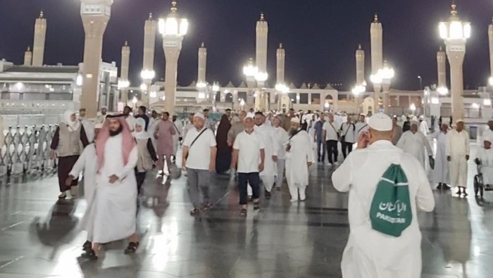 Masjid Nabawi di Madinah (Haris/detikcom)