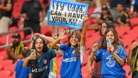 Sementara Chelsea juga tampak dihadiri suporternya di Atlanta. (Foto: Jason Allen/ISI Photos/ISI Photos via Getty Images)