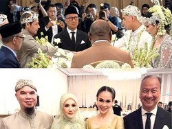 Momen Menteri Agus Gumiwang Jadi Saksi Pernikahan Al Ghazali-Alyssa Daguise