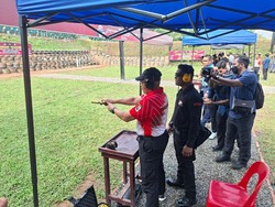 Kejuaraan Menembak dan Berburu Digelar Polda Kalsel di Hari Bhayangkara