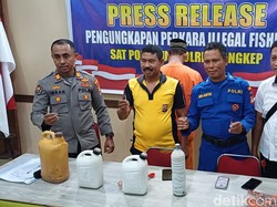 Polisi Tangkap Nelayan Perakit Bom Ikan di Pangkep, 4 Detonator Disita