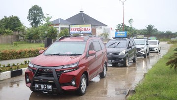 Polres Rohul Beri Pelatihan Mengemudi Gratis bagi Para Calon Sopir