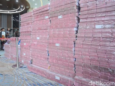 Tumpukan Uang Rp 11,8 T Sitaan Kejagung dari Kasus Korupsi Migor