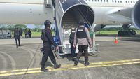 Momen Pengecekan Pesawat Saudia Airlines di Kualanamu Usai Adanya Teror Bom