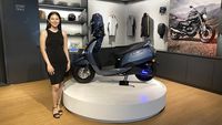 Wujud TVS iCube S yang Meluncur di Indonesia