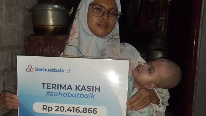 Dibantu Sahabat Baik, Aisyah Terus Berjuang Lawan Kejang