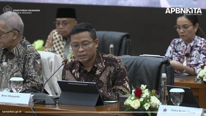 Direktur Jenderal Pajak (Dirjen Pajak) Kementerian Keuangan (Kemenkeu), Bimo Wijayanto (Tangkapan layar YouTube Kemenkeu). Direktur Jenderal Pajak (Dirjen Pajak) Kementerian Keuangan (Kemenkeu), Bimo Wijayanto (Tangkapan layar YouTube Kemenkeu).
