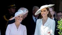 Foto: Gaya Chic Kate Middleton dengan Outfit White on White Label Favoritnya