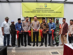 Kapolres Tangsel Resmikan Polsubsektor, Harap Semakin Aman dan Tertib