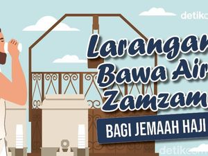 Larangan Bawa Air Zamzam bagi Jemaah Haji Larangan Bawa Air Zamzam bagi Jemaah Haji