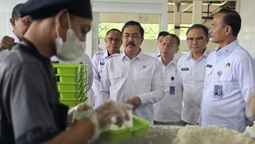 Menteri Imipas Cek BLK Lapas Semarang, Ingatkan soal Peningkatan Kompetensi Napi