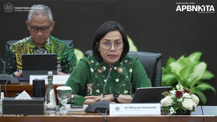 Menteri Keuangan (Menkeu) Sri Mulyani (Tangkapan layar YouTube Kemenkeu) Menteri Keuangan (Menkeu) Sri Mulyani (Tangkapan layar YouTube Kemenkeu)
