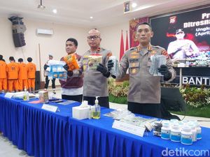 Polisi Tangkap 61 Pengedar-Pengguna Narkoba di Banten, Kiloan Sabu Disita