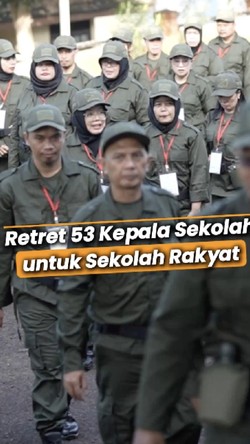 53 Kepala Sekolah Rakyat Ikut Retret, Siap Komando Satu Visi
