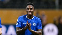 Chelsea juga memainkan gelandang barunya, Dario Essugo di 10 menit akhir.  Pemain asal Portugal itu membuat sekali tekel dan sekali menang duel, mendapat rating 6.6 (Foto: Rich von Biberstein/Icon Sportswire via Getty Images)