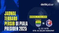 Bobotoh Wajib Tahu, Ini Jadwal Persib di Piala Presiden 2025